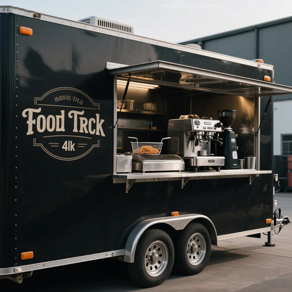 

Mobile Food Truck Full Equipped Hot Dog Pizza Trailer Concession Catering Cart Street Restaurant Fast Food Trailer For Sale