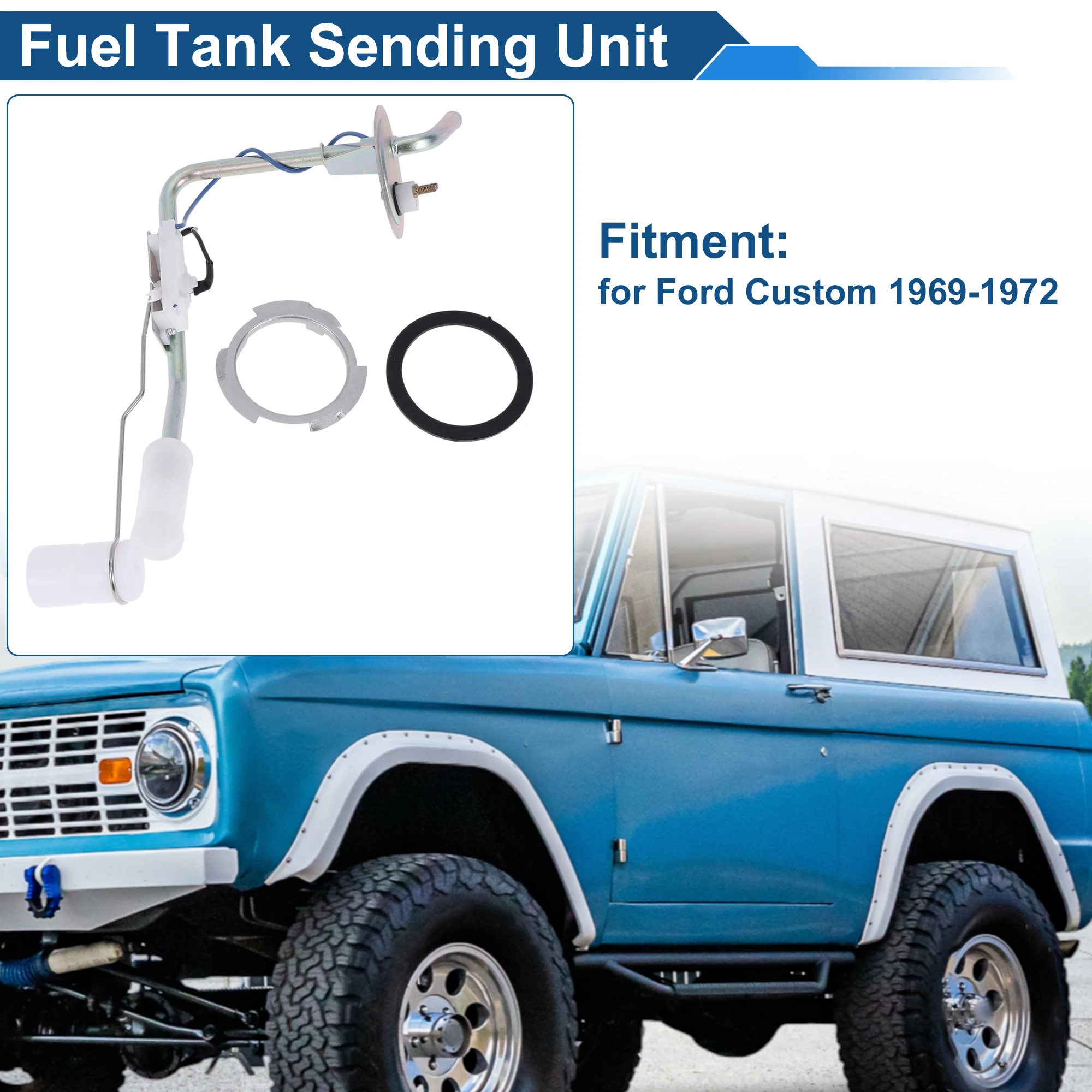 

Модуль блока отправки уровня топлива X Autohaux для Ford Custom 1969-1972, нет не наносится