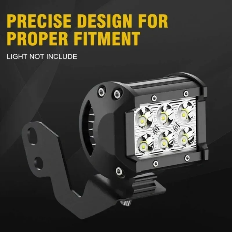 

1pair for Work Lamp Metal Holder UTV A-pillar Light Mount Bracket Side Pillar LED for 1000 900S LED 2014-2021