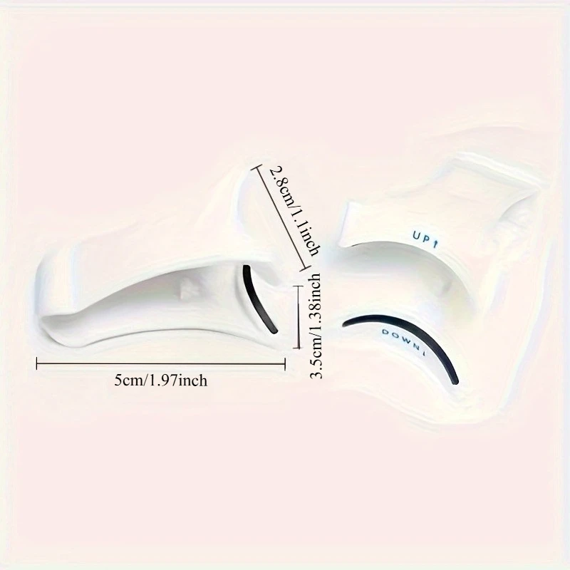 أداة توزيع الرموش المغناطيسية، تصميم سهل الإمساك على شكل حرف V، ارتداء سريع في 3 ثوانٍ، لا حاجة إلى كهرباء أو بطاريات #5