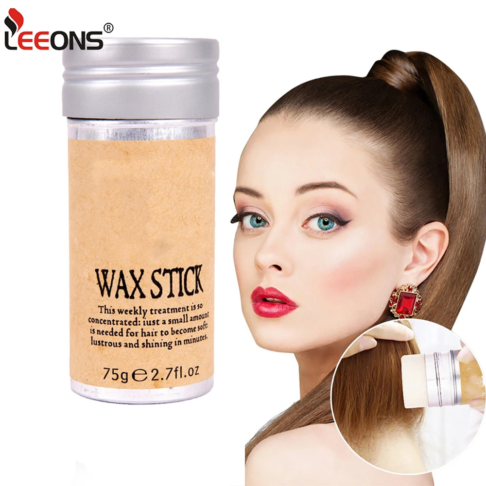 

Восковая палочка для волос Flyaway Control и укладка, пучок для волос, гель-крем, фиксированный пушистый сломанный аксессуар для волос для женщин и мужчин