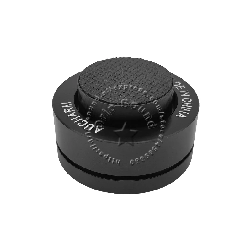 4 قطعة 39 مللي متر الألومنيوم المتكلم سبايك الوسادة الصلب الكرة امتصاص الصدمات عزل حامل قدم قابل للتعديل التخميد مسمار # 2