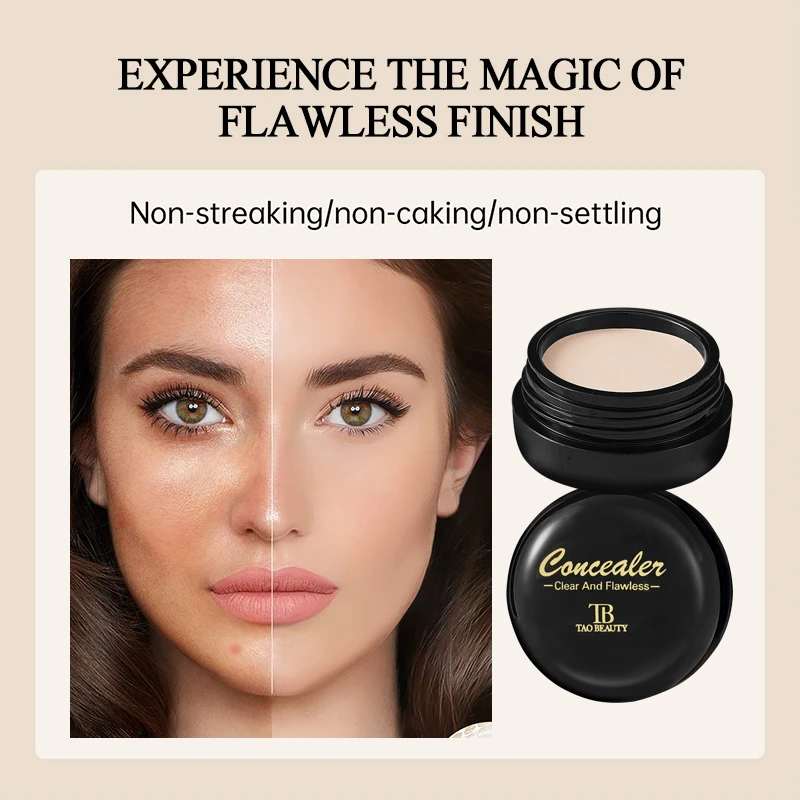 Langdurige concealer zonder make-up af te trekken Lichtgewicht en huidvriendelijk Meerdere kleuren om de huidskleur nauwkeurig te passen