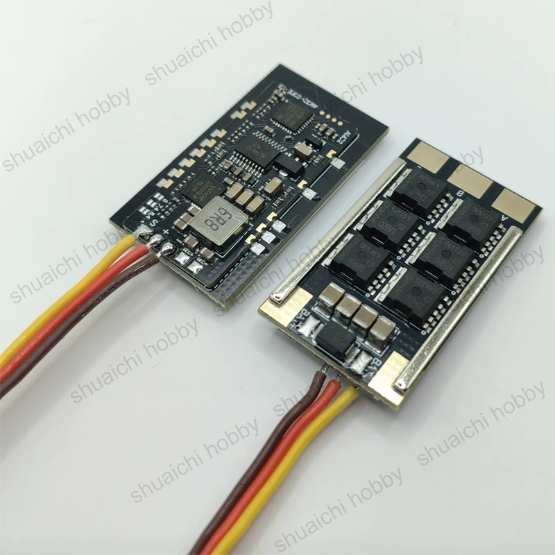 1PCS One-way Brushless Electronic Speed Controller 3-6S 80A AM32 ESC w 5V/4A BEC Module for RC Crawler Car Boat Model DIY Parts