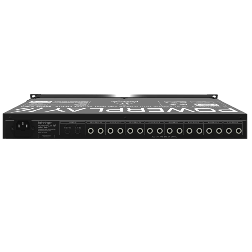 Behringer Powerplay P16-I 16-Channel Digital Snake and Audio Distributor Input Module for Behringer Powerplay Distributor System