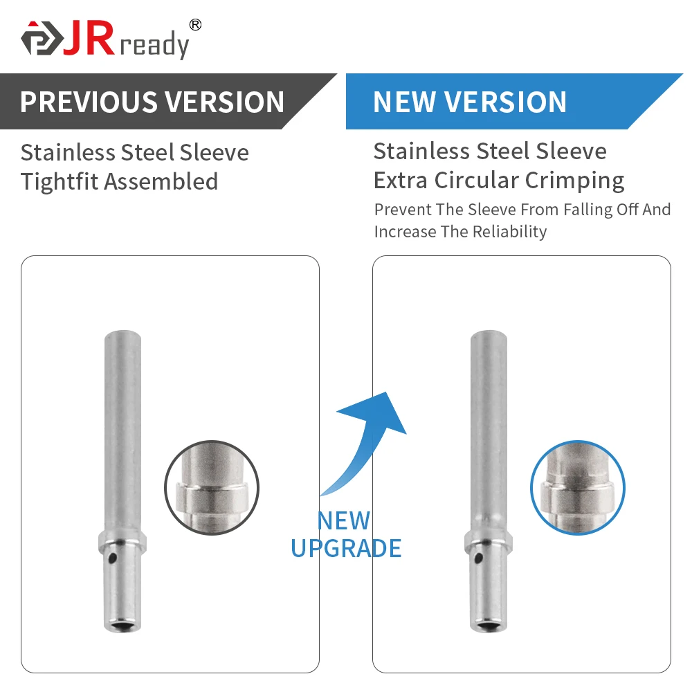 JRready ST6328 Deutsch DT Connector Kit in 2, 3, 4, 6, 8, 12 pin configurations,16#Solid Contact (14-20AWG) Automotive Connector