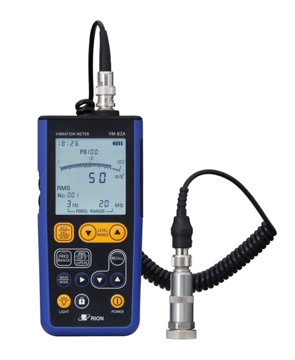 Original Vibration Meter VM-82A RION