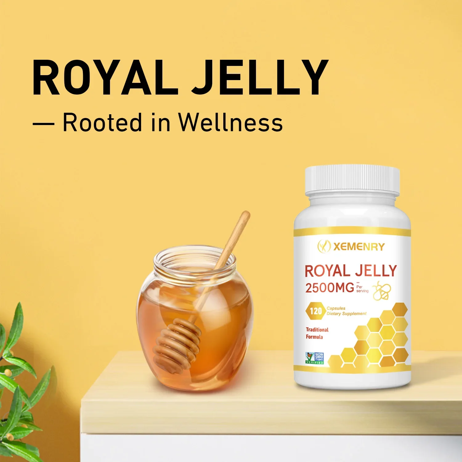 Royal Jelly Capsules - Maintain Energy Levels, Boost The Immune System