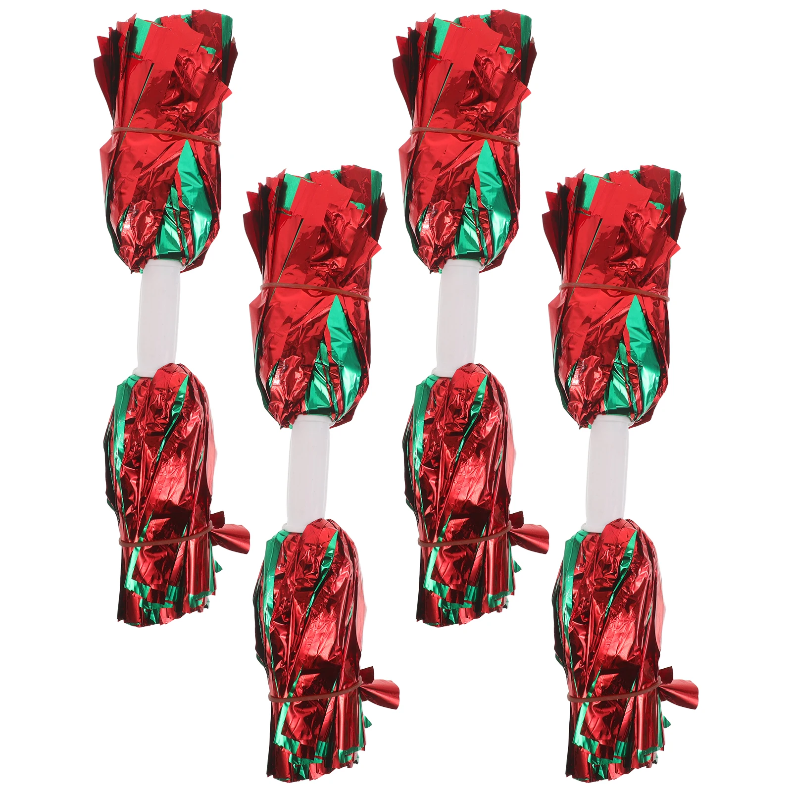 

Cheerleader Pom Poms 6 Colors 25Cm Large Shiny Sparkle Cheerleading Props for Dance Competitions Sports Event Accessories