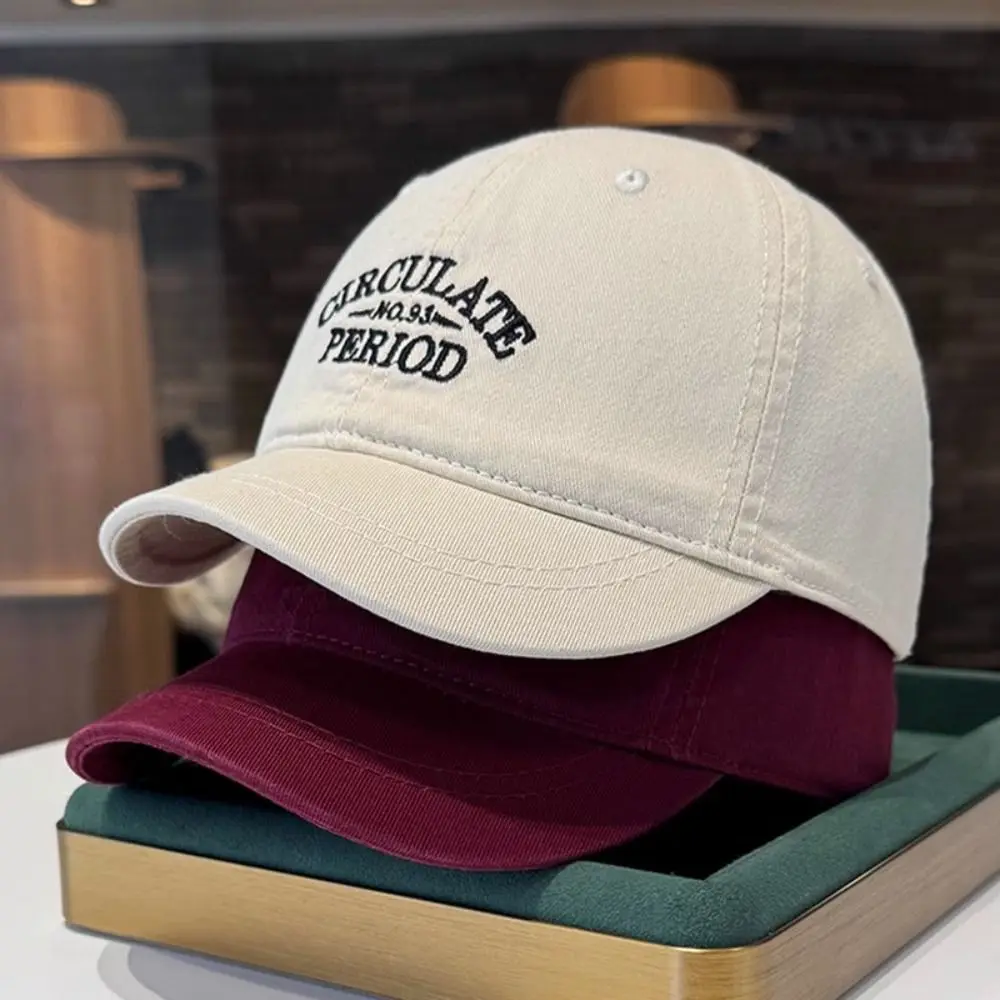 البوليستر قبعة بيسبول رياضية خطابات قابل للتعديل خمر بطة اللسان قبعة لينة المضادة للأشعة فوق البنفسجية في الهواء الطلق خطابات قبعة بيسبول السفر الشاطئ