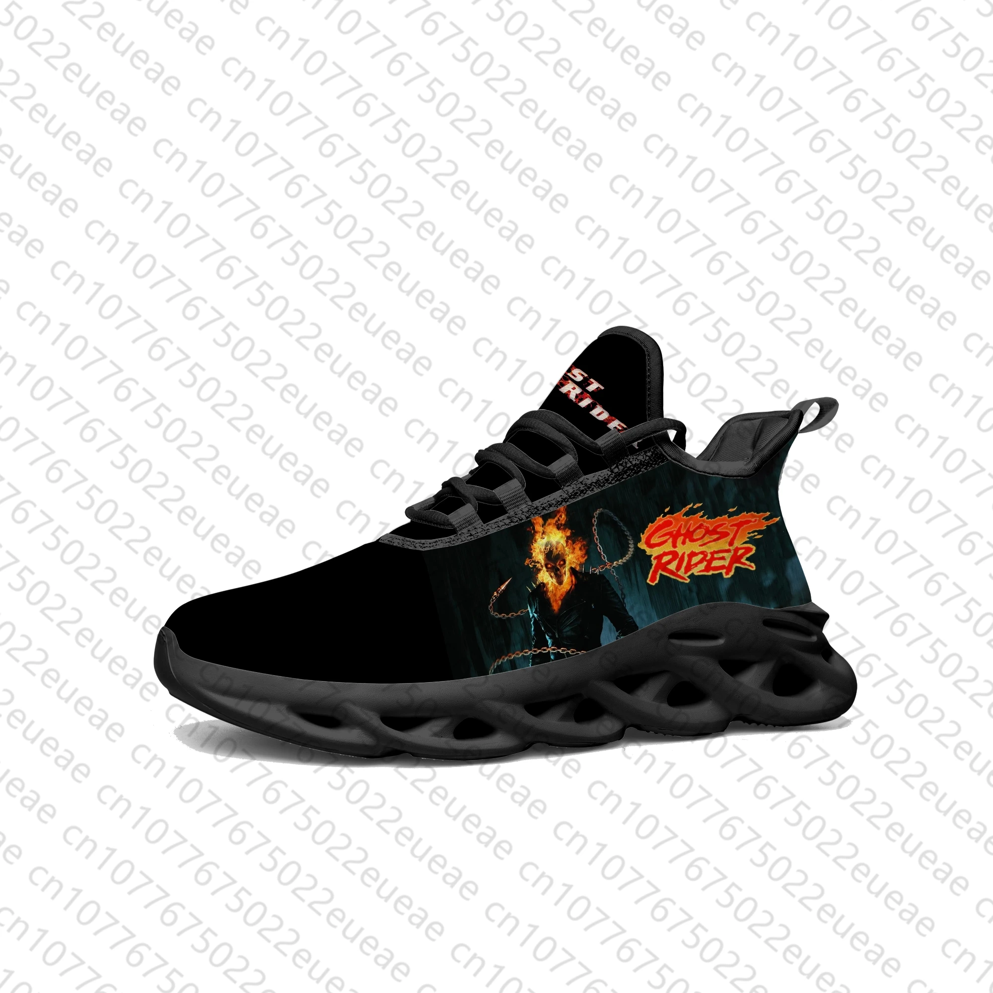 Ghost Rider Movie Flats Sneakers Mens Womens Sports Running Shoes High Quality Sneaker Lace Up Mesh Footwear custom made Shoe