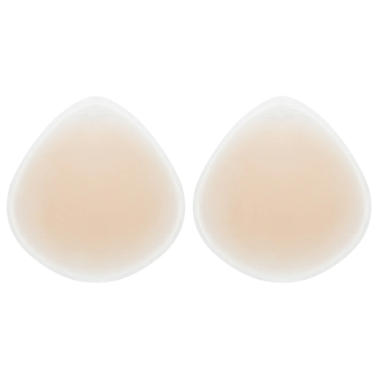 2 Pcs Women's Private Parts Screen Protector Breast Pasties Woman Swim Bikini Bikinis Pad Silicone Panties Large