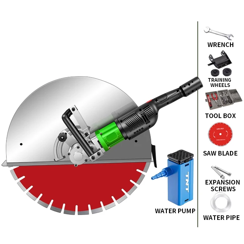

New wall cutting machine Reinforced concrete cement floor cutting machine Multifunctional handheld door cutting wall cutting mac