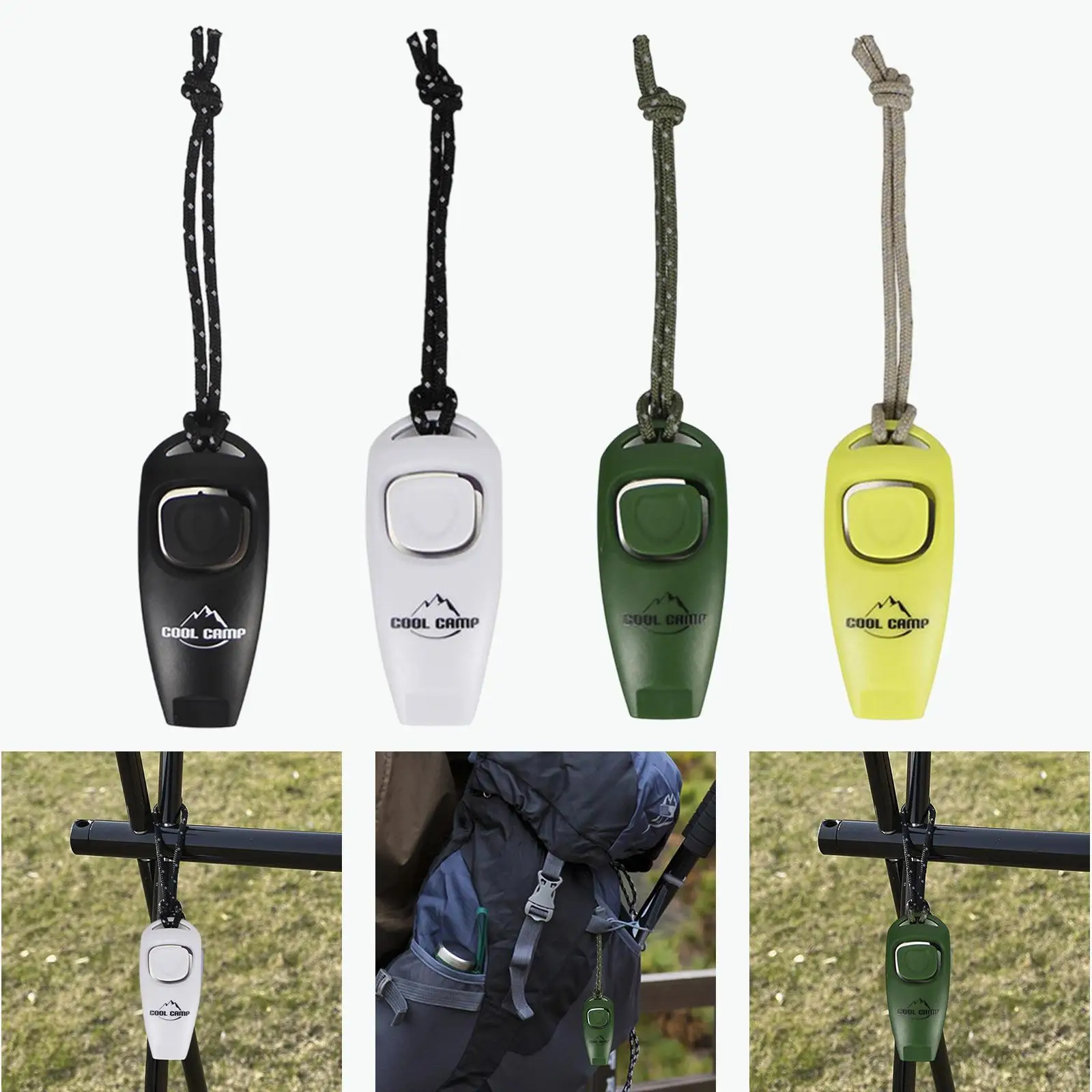 Emergency Whistle Practical Camping Whistle for Basketball Football Mountain