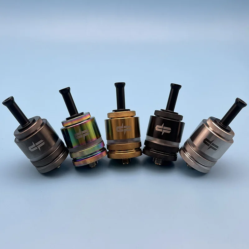 Siren MTL RTA V4 Atomizer 22mm 2ml Chamber Long/Short Drip Tip Top Fill Single Coil Airflow Intake Adjustable Tank