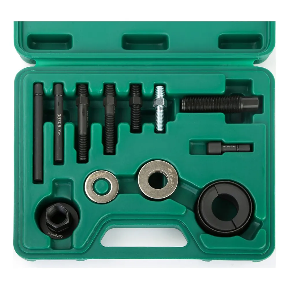 

USA APEX 12Pc Transmission Repair Tool Set Dismantling and Installation of Power Steering Pulley for Automobile Maintenance