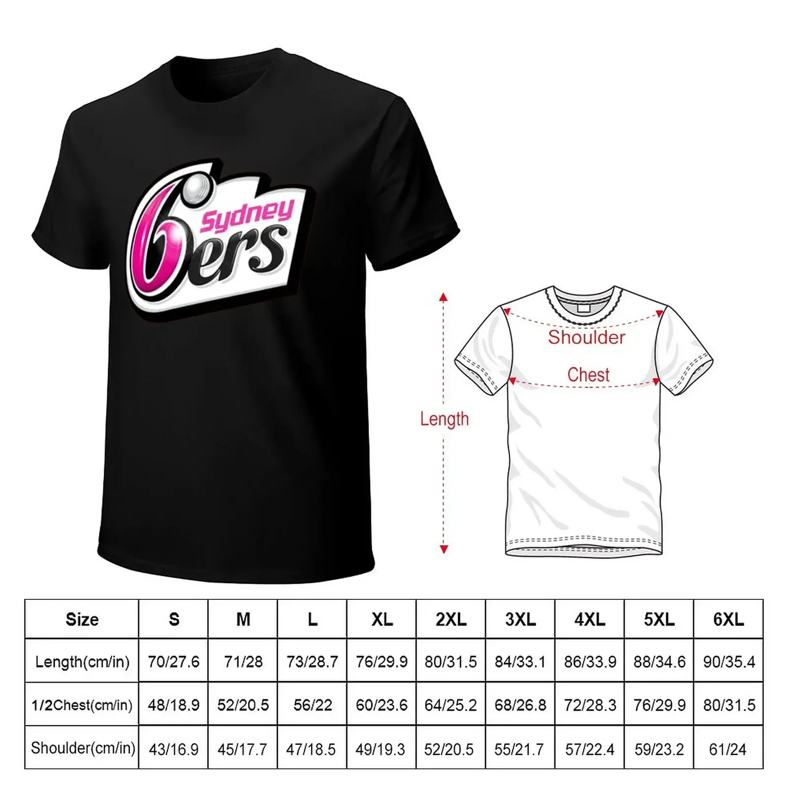 Sydney sixers Essential T-Shirt customs design your own vintage anime shirt summer top t shirt men 100℅ cotton