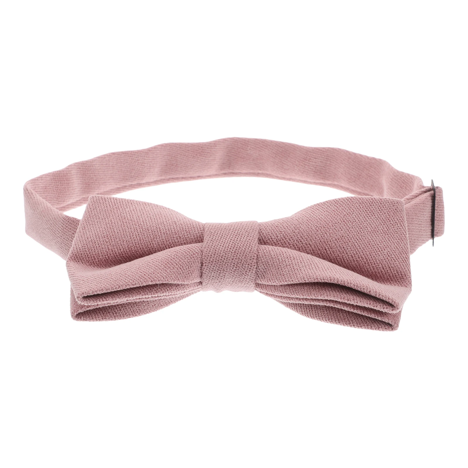 

Children Bow Tie Baby Pink Light Cotton Bridegroom Toddler Boys Adjustable Pre Tied Bows Graduation Banquet Groomsmen