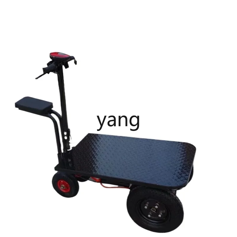 

CX electric flatbed cart trolley tile cement trolley handling