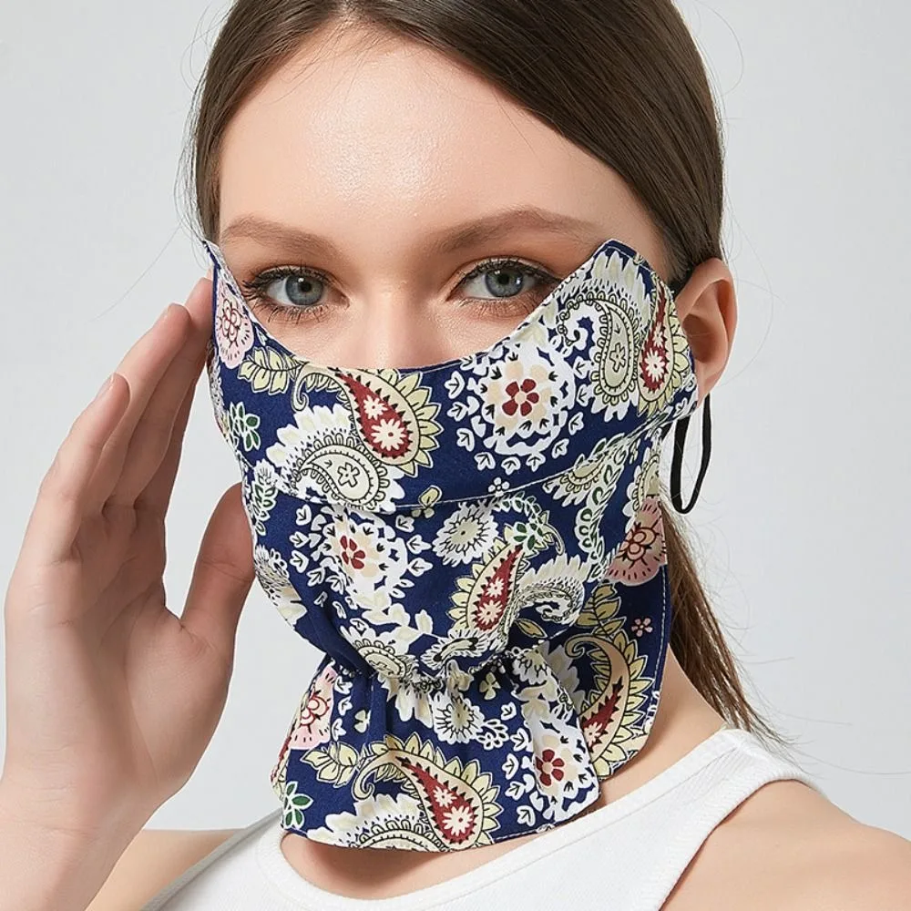 Breathable Anti-uv Suncreen Mask Protect Neck Protect Eye Neck Wrap  Mask Riding Mask Women Outdoor Sports Summer Sunshade