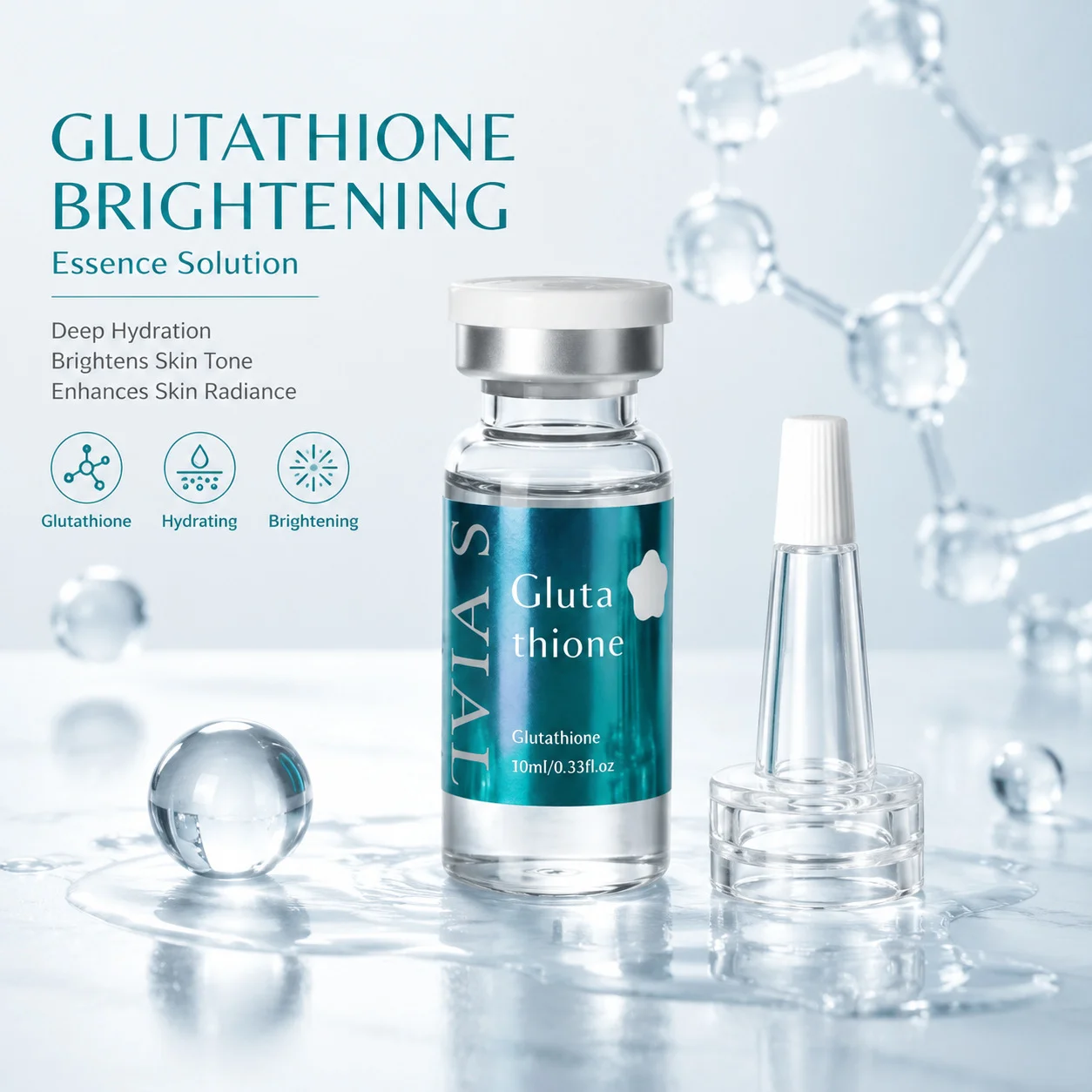 10ml×5 Stück Glutathion-Nadels – Essence Serum Toner Bewertung und Preis