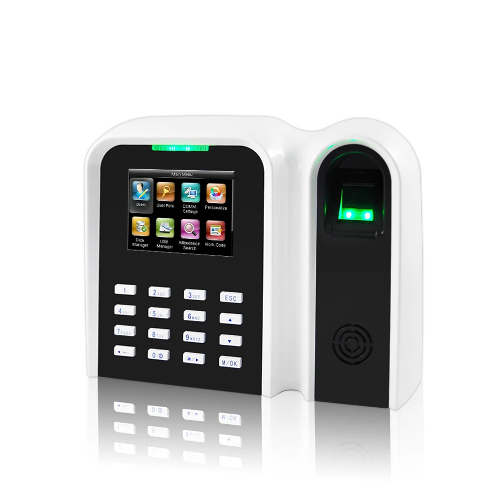 1000 Capacity Fingerprint identification device biometrics attendance management system