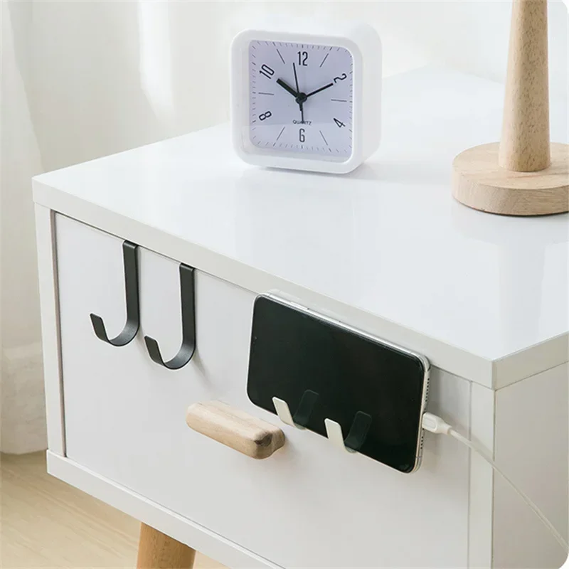 2 pezzi a forma di S gancio in metallo porta dell'armadio appendiabiti porta gadget scaffali armadietto organizzatore di immagazzinaggio accessori per il bagno