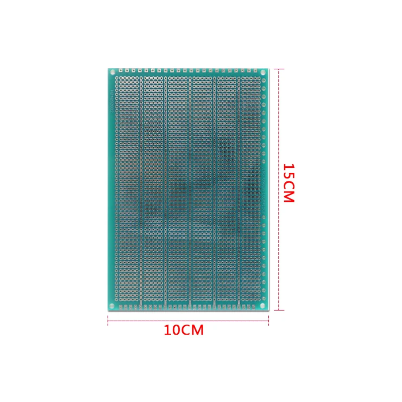 10*15CM Single Side Spray Tin Green Oil 5-Hole 1.6 Thick 2.54/5.08 Spacing PC Circuit BoarD Universal BoarD