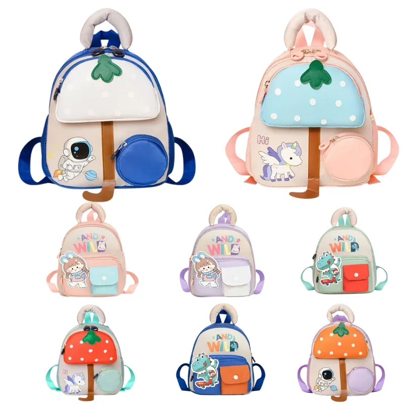 Unicorn Dinosaur Backpack Toddler Backpacks for Boys and Girls Kids Bookbag Waterproof Preschool Safety Harness Leash Travel Bag