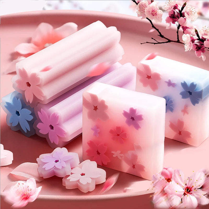 Cute Pink Cherry blossoms Eraser Cherry 2B Eraser Material Escolar Kawaii Stationery School Supplies Papelaria Gift for Student