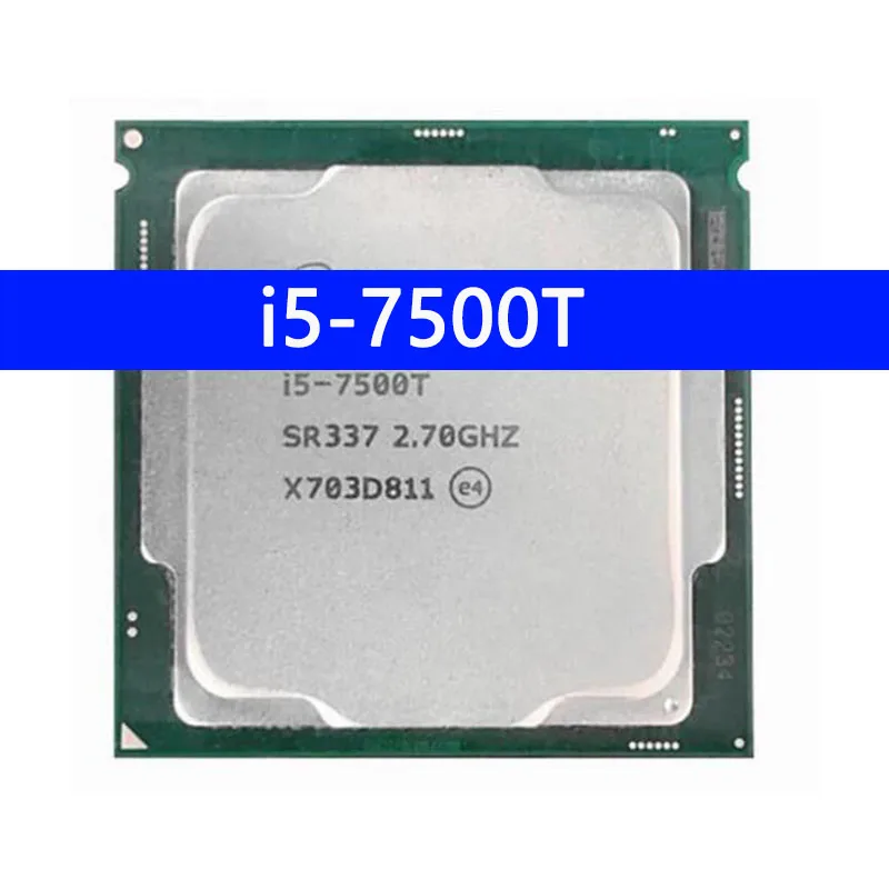 i5-7500T i5 7500T 2.7 GHz Used Quad-Core Quad-Thread CPU 6M 35W LGA 1151 CPU Processor