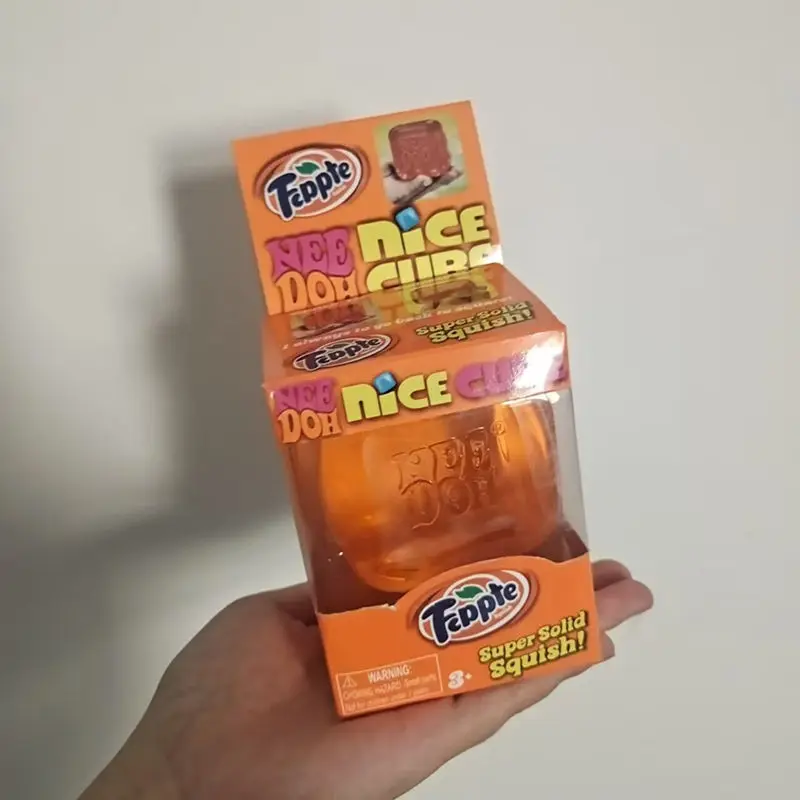 

Needoh Nice Soda Cube Squishy Slow Rising Fidget Toy Cola Sprite Fanta Simulated Ice Cube Squeeze Toy Stress Relief Anxiety Vent