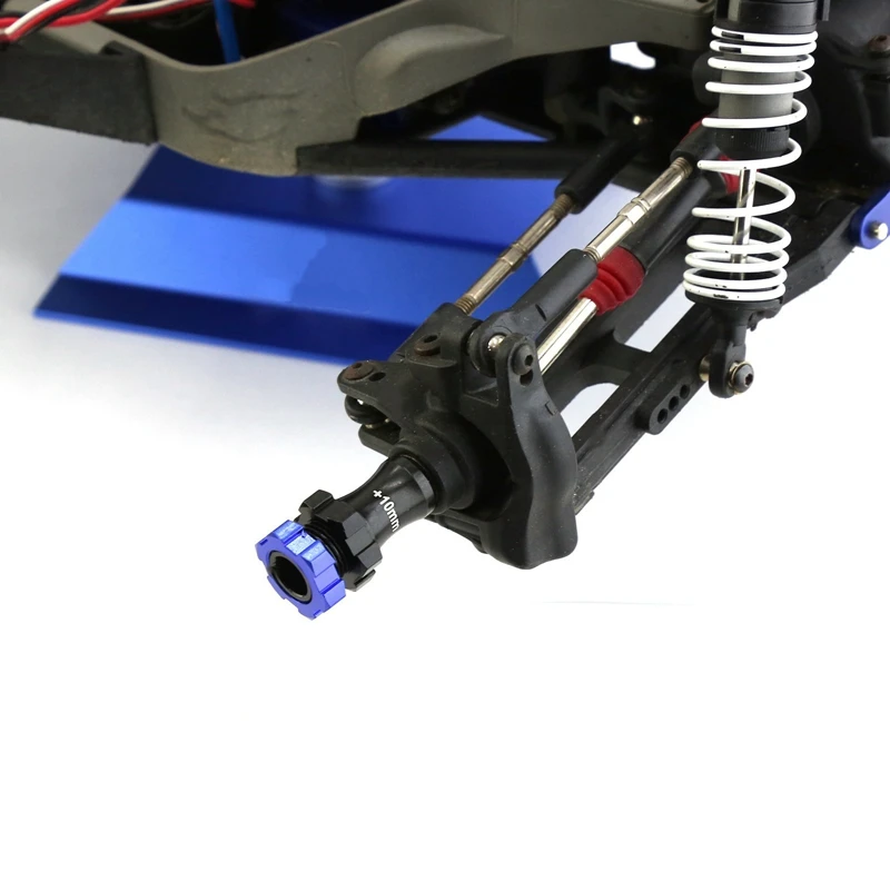 Metalowy Adapter do piasta sześciokątna kół rozszczepianych 17Mm do Traxxas Slash 2WD Rustler Stampede Bandit 4WD części do zdalnie sterowanego