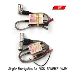 Rcexl Single/ Twin Electronic Ignition System CDI NGK BPMR6F-14MM 90° Hex 5/8