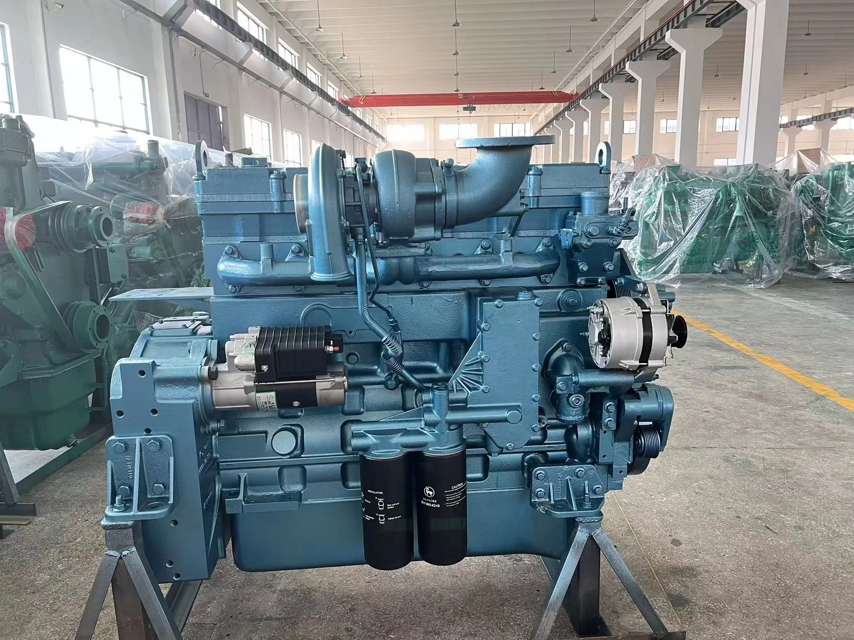 Factory Direct OEM Diesel Engine for Genset 200kw 250kw 300kw 263kw 308kw Water Cooled MAMKINS Stationary Generator Engine CE