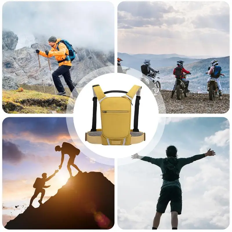 Outdoor Hiking Backpack Men Women Lightweight Breathable Cycling Water Bag Portable Crosses-country Running Backpack Supplies