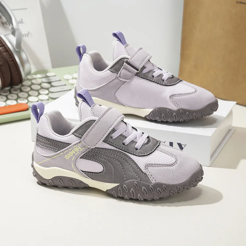 

Фиолетовые повседневные кроссовки для девочек и мальчиков, обувь Форрест Гамп, удобные легкие кроссовки для бега, детские кроссовки chaussure enfant