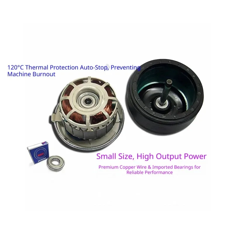 Turbine Centrifugal Fan Copper Core High-speed Motor DC Brushless Outer Rotor Motor Bottom Noise Forward Leaning Centrifugal Fan