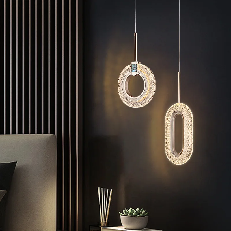 Lamp Luxury Small Chandelier Floating Window Bedroom Bedside Pendant Light Restaurant Bar Designer Creative Fashion Chandelier