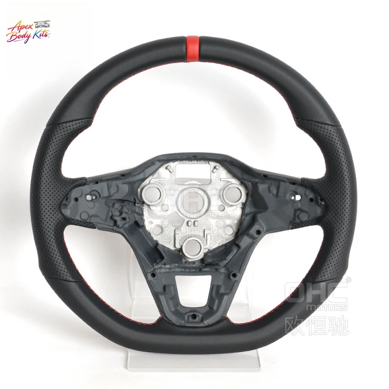 Suitable for Volkswagen Passat  23-24 steering wheel modification and upgrade to a sports-style full-leather car steering wheel