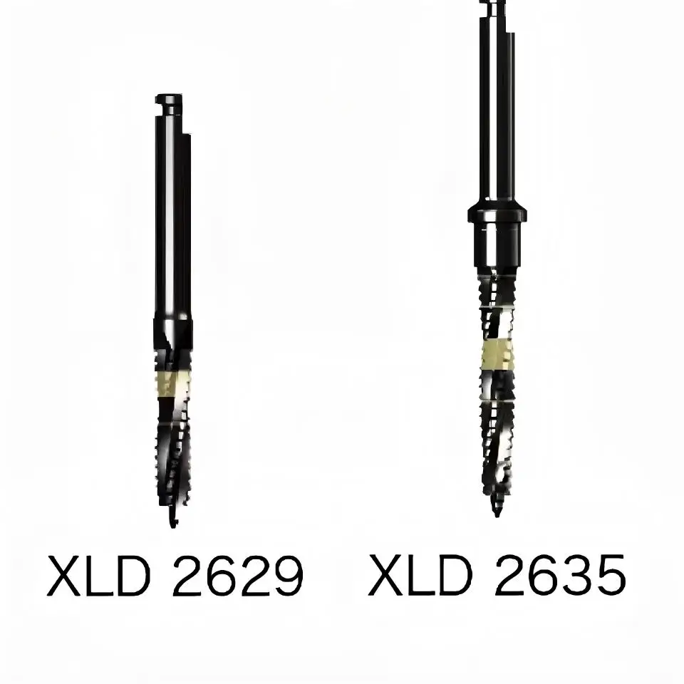 Surgical Dental Implant Ridge Expansion Guide Drills High Precision Tapered Bone Cutter Drills with Depth Stopper