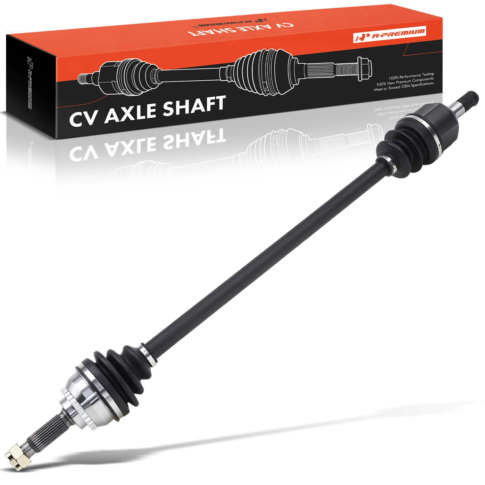 A-Premium Front Passenger Side CV Axle Shaft Assembly for Hyundai Elantra 1996-2000 Tiburon 1997-2001