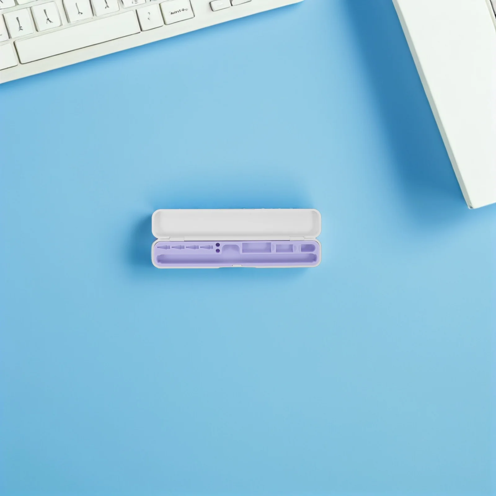 

Handwritten Pen Storage Box Large Capacity Durable Portable Design Writing Tool Holder Organizer Office School Supplies