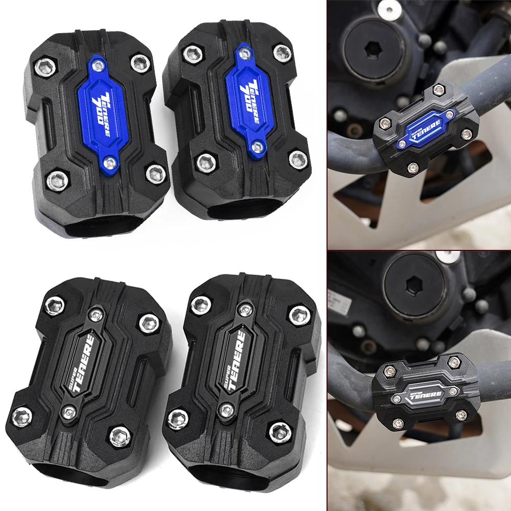 

For YAMAHA Tenere 700 T7 Rally World Raid Super Tenere ES XT1200Z Motorcycle Engine Guard Bumper Protection Trim Guard Blocks