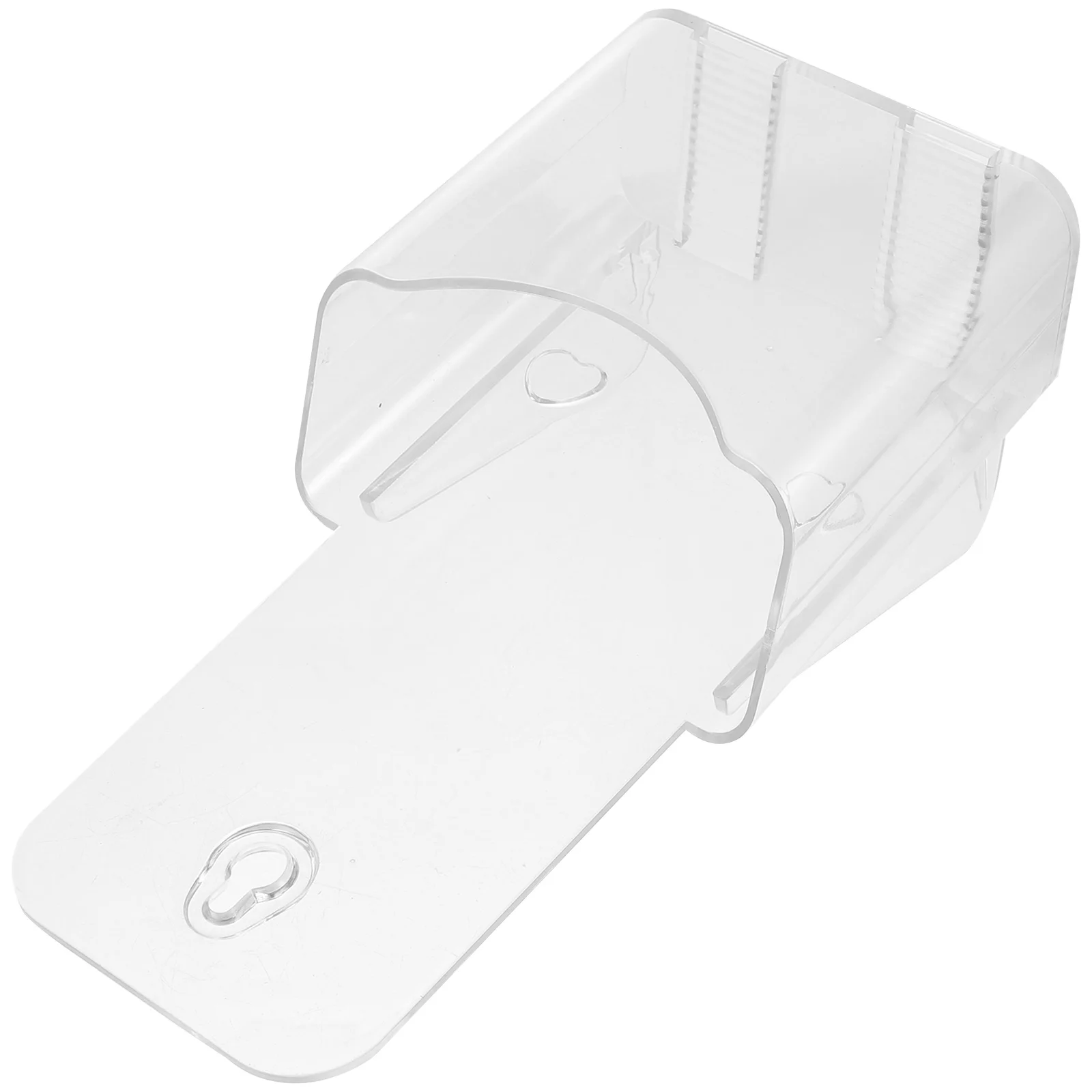 

Catalog Shelf Display Stand Wall-mounted Brochure Holder Acrylic Paper Rack Plastic File Organizer Transparent Storage