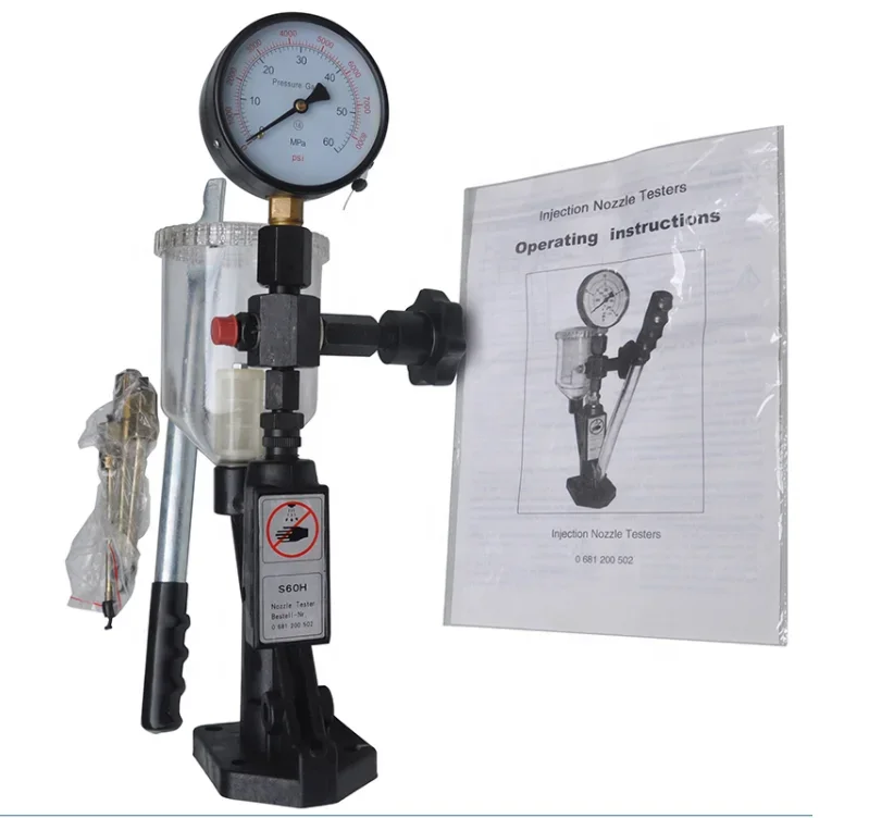 High quality nozzle tester s60h fuel injection stress testing instrument s60h