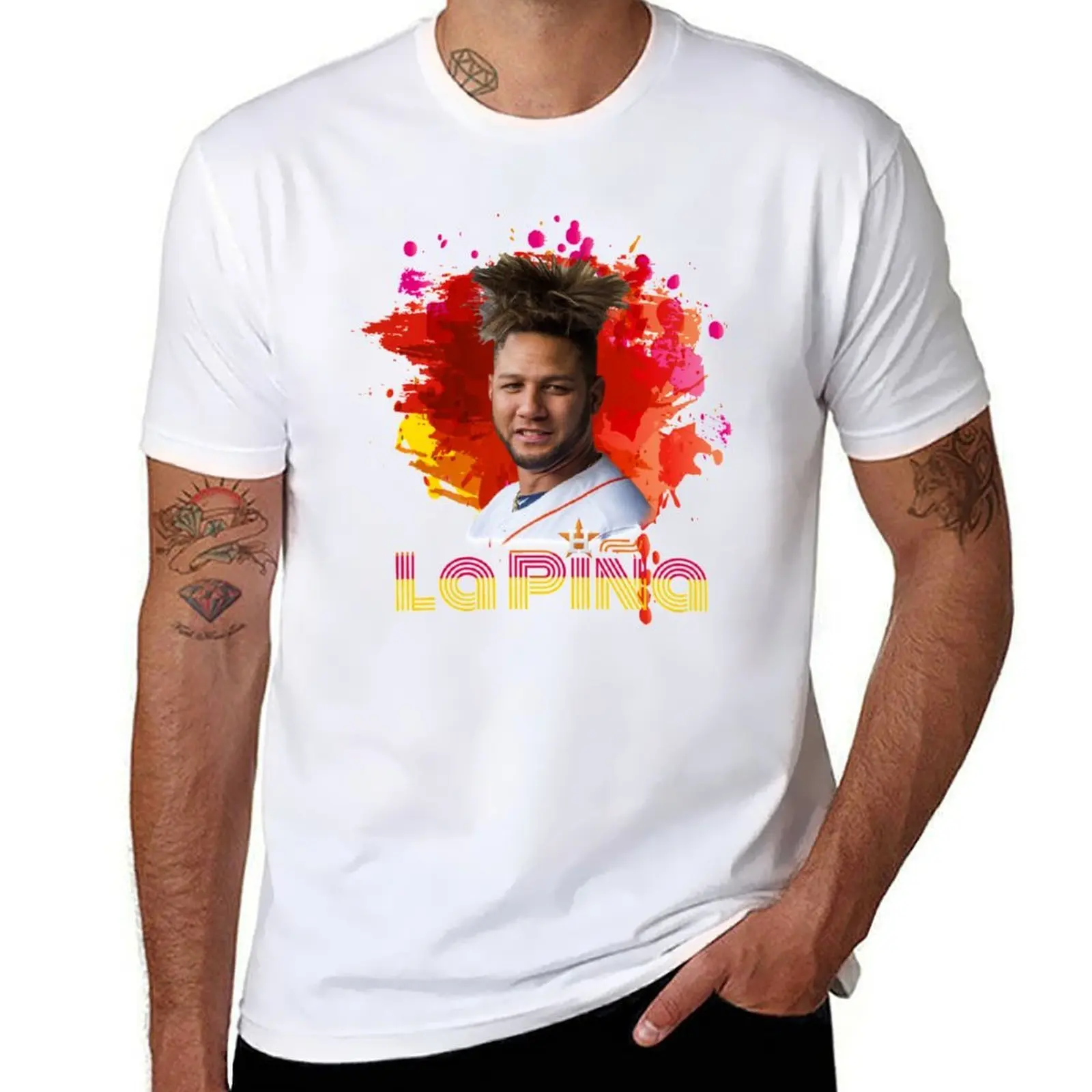 

Houston Yuli La Pia Gurriel T-Shirt man t shirts for men man t shirt graphic T-Shirt