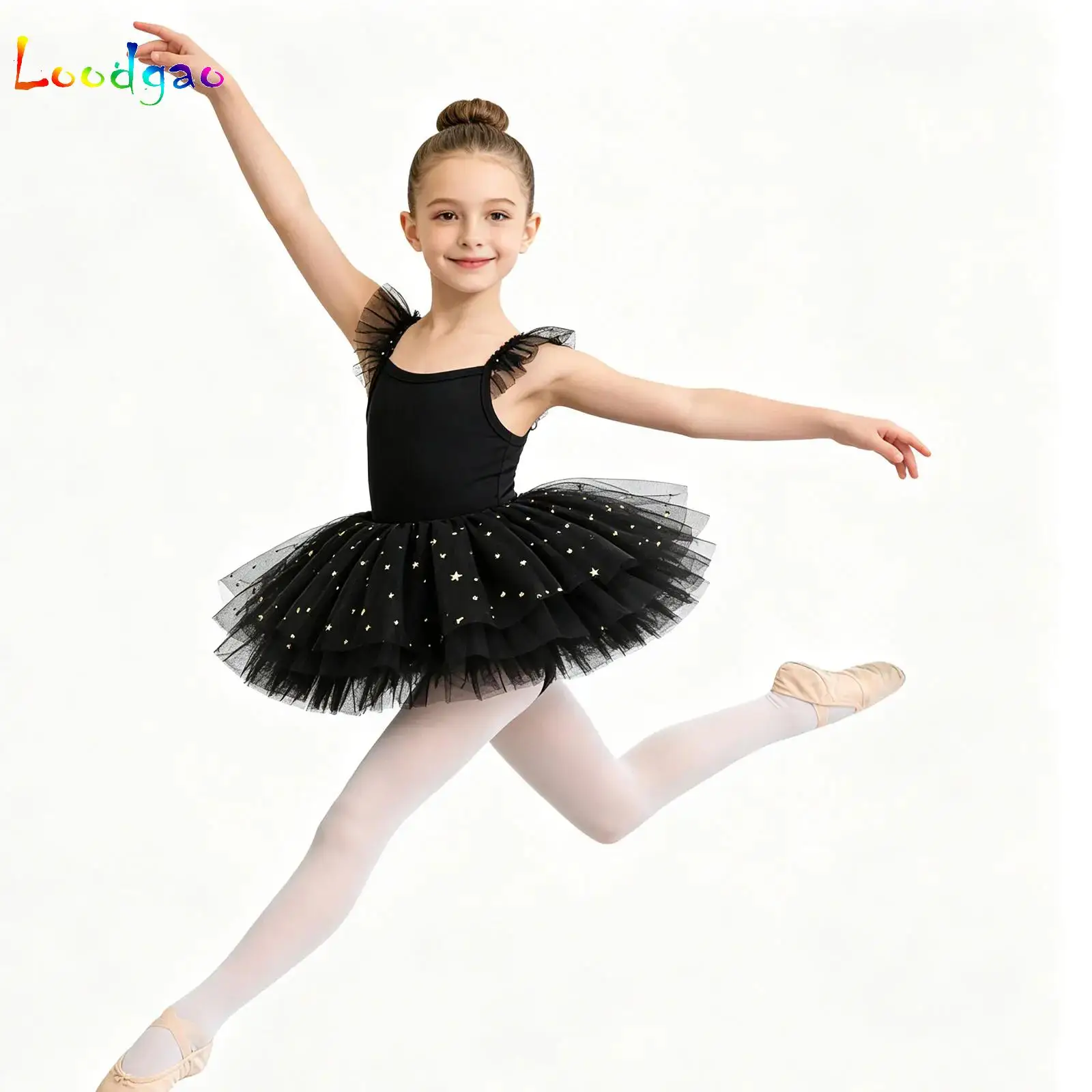

New Girls Ballet Tutu Dress Fashion Professional Kids Dancing Party Dress Performance Costume Ballerina Princess Wedding Dress