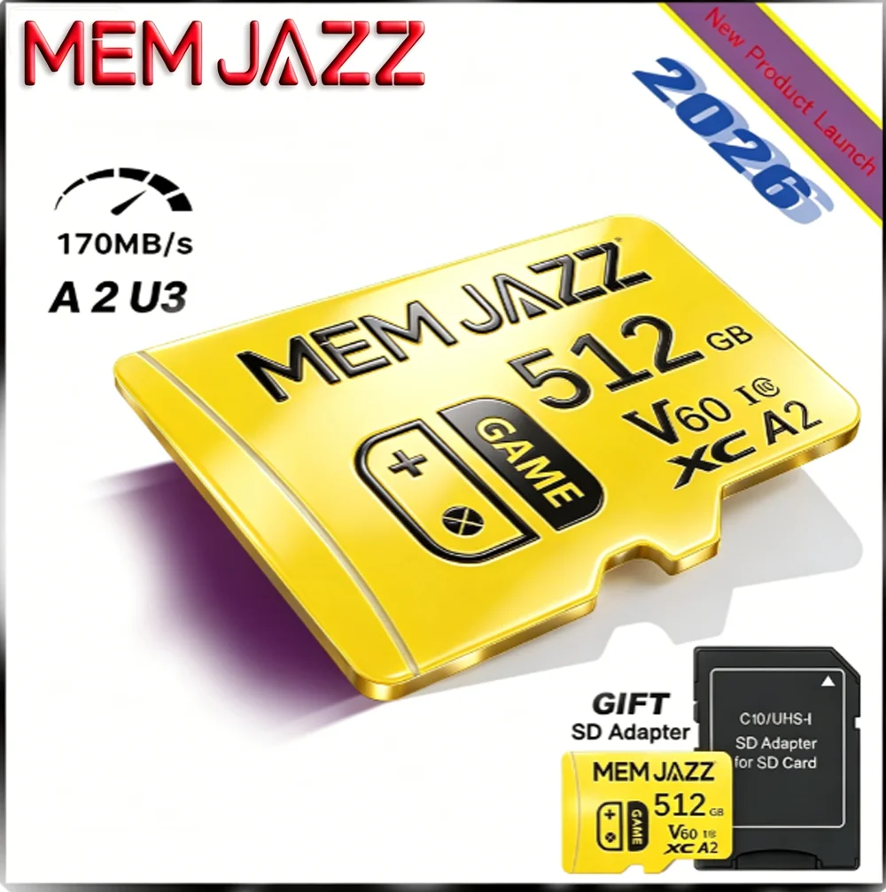 Original 32GB 128GB 256GB 512GB SD Memory Card Micro TF SD U3 V30 High Endurance for Dash Camera 4K Video Loop Recording