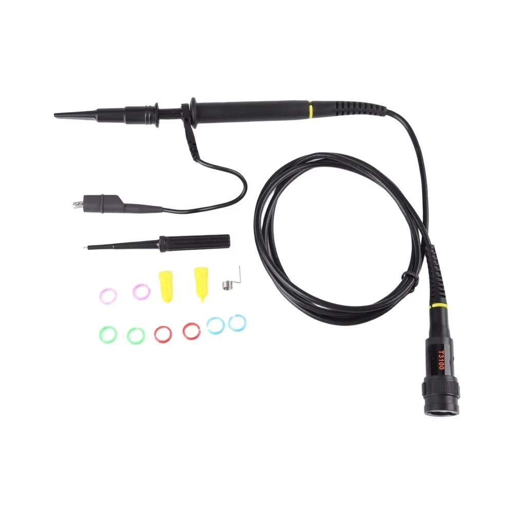 Passive Probe T3100 for Oscilloscope with For BNC Interface Supporting High Voltage Measurement up to 2500V for Circuit Analysis